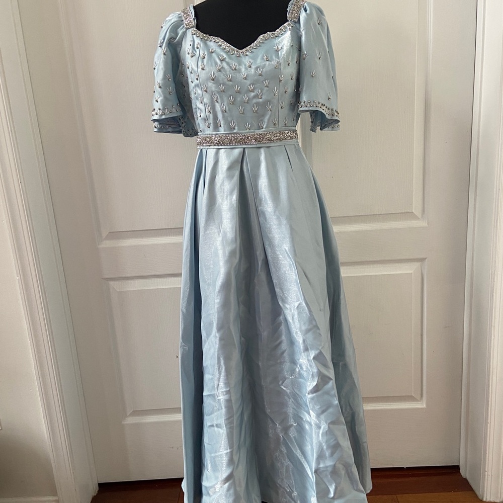 Elegant Blue Kids Dress